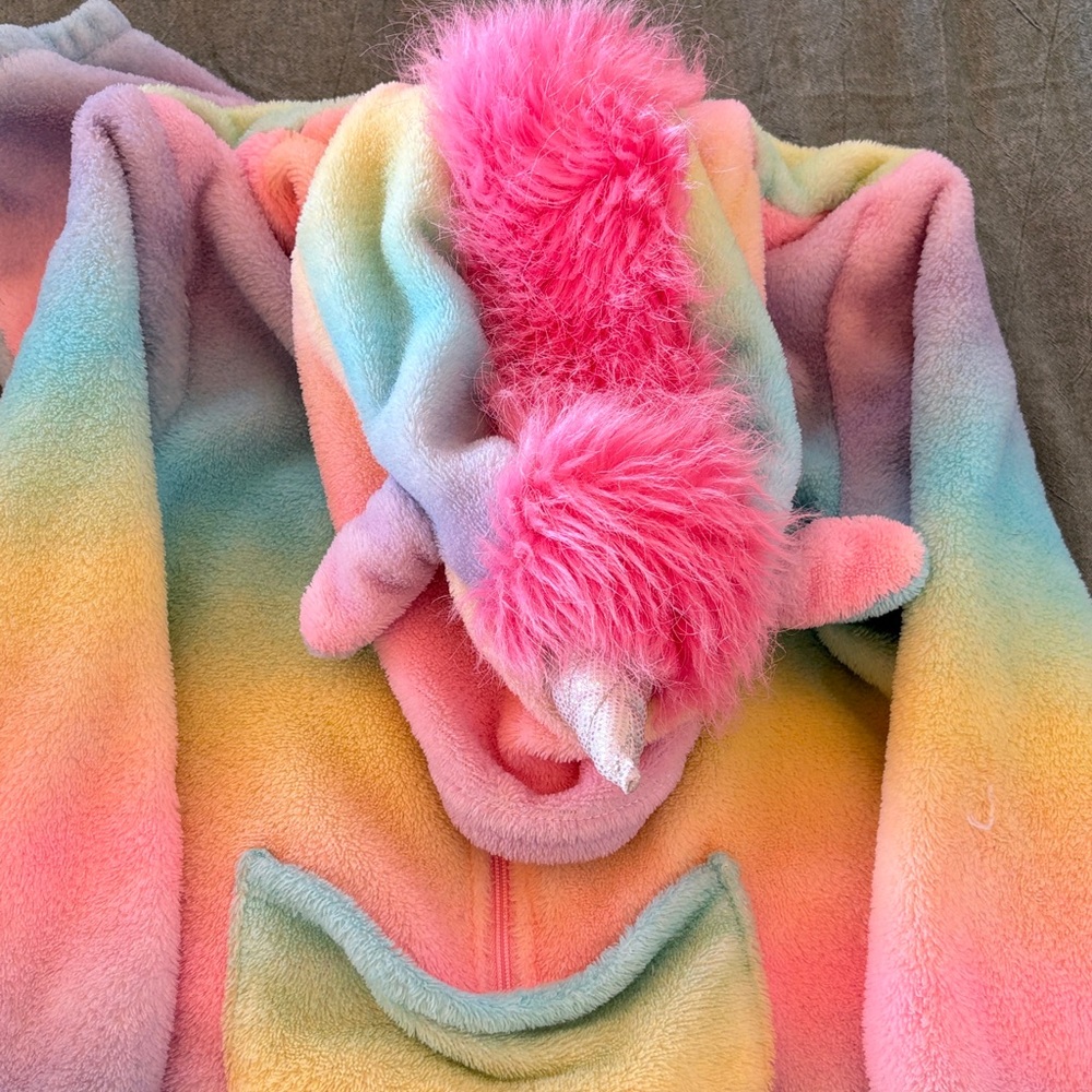 H&M Rainbow Unicorn jumpsuit - Picture 4 of 5